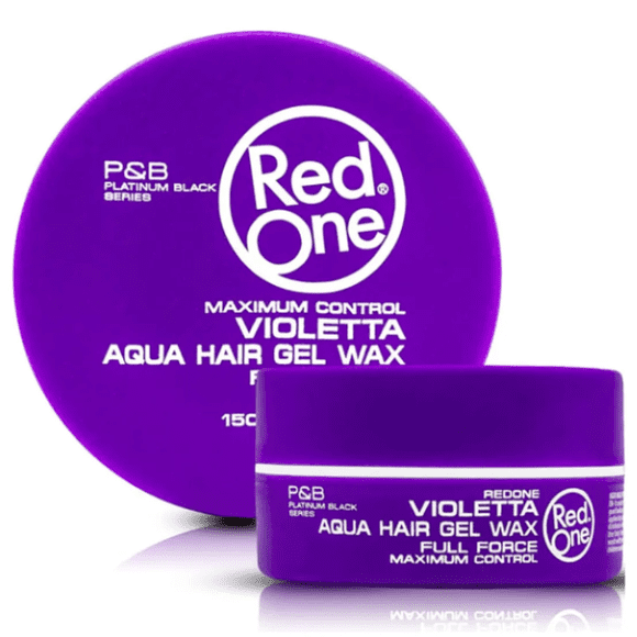 Cera Peinado Red One Aqua Hair Gel Wax Violetta 150ml