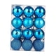 thumbnail image 3 of 24x Bolas De Navidad Decoración Del Hogar Adornos De Árbol De Navidad Para Fiesta Hogar Vacaciones Azul, 3 of 3