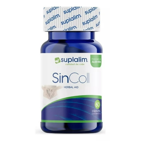 Sincoll 60 Cápsulas Colon Irritable Y Flatulencia. Sin Sabor