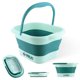 thumbnail image 1 of Bañera plegable para pies American Wellness Authority AWA color turquesa, 1 of 6