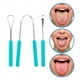 thumbnail image 1 of Limpiador De Lengua De Acero Inoxidable Cuidado Bucal Raspa Lengua, 1 of 12