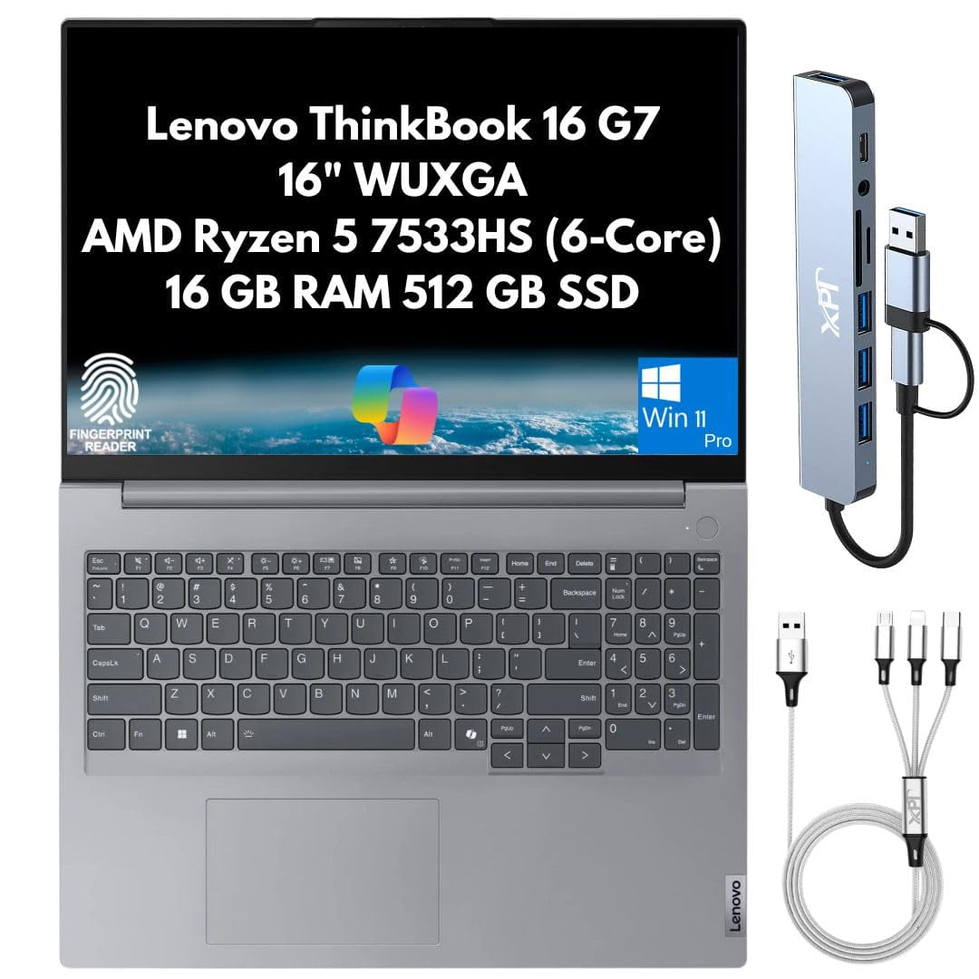 Laptop Lenovo Thinkbook 16 G7 Amd Ryzen 5 16gb 512gb Ssd