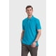 thumbnail image 2 of Polera Hombre Piqué Básica Turquesa - ll, 2 of 5