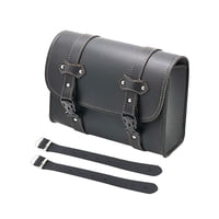 Ioensy - Bolsa Genérica Para Herramientas De Motocicleta, Bolsa Para Horquilla Delantera, Diseño Retro, Bolsa Para Sillín De Motocicleta, Color Negro