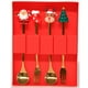 thumbnail image 3 of Set 4 Cubiertos Navideños Cuchara Y Tenedor Decoración Mesa Surtido, 3 of 5