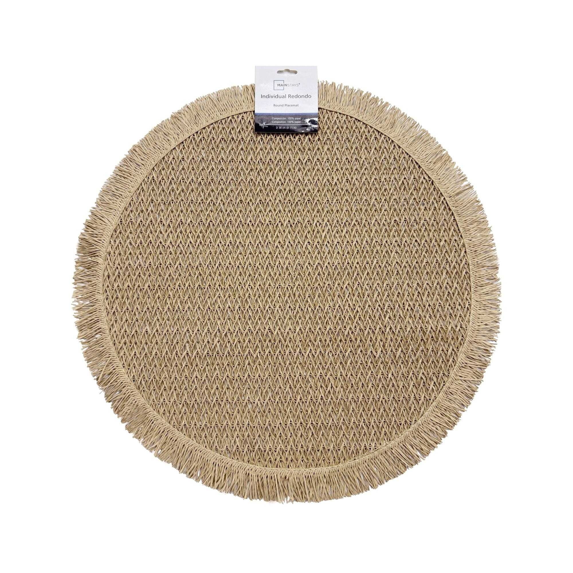 Individual Fibra 38x38Cm