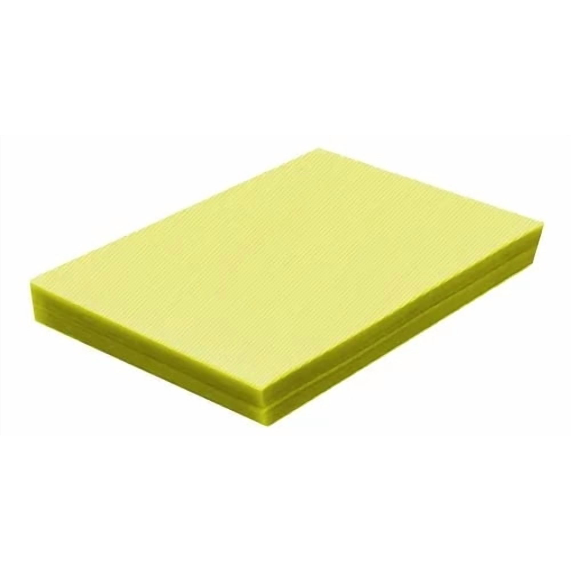 Genérico - Mica P/encuadernar Fantasía Carta Amarilla Pack 100 Unids. Amarillo