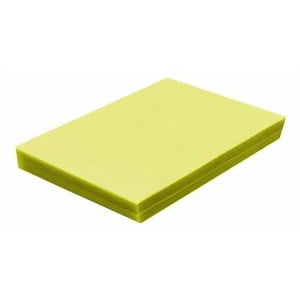 Genérico - Mica P/Encuadernar Fantasía Carta Amarilla Pack 100 Unids. Amarillo
