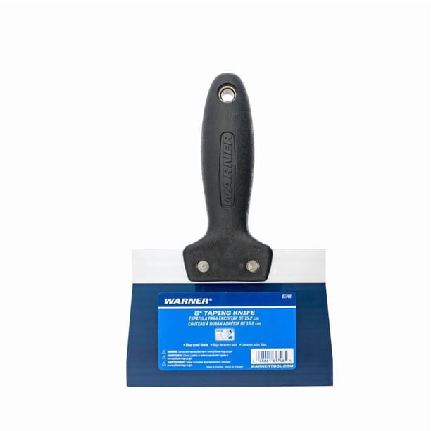 Cuchillo encintador Warner Blue Steel de 2,54 cm de alto x 23,37 cm de ancho x 15,24 cm de largo