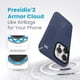 thumbnail image 5 of Funda para teléfono Speck iPhone 15 Pro Max Presidio2 Grip azul/gris/blanco, 5 of 6