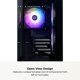 thumbnail image 4 of PC Gamer CyberpowerPC Ryzen 5 5500 RX 6500 XT 8 GB 500 GB, 4 of 8