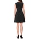 thumbnail image 3 of INSPIRE CHIC Vestido de Mujer Elegante para el Trabajo Cuello Barco Sin Mangas Línea A Mini Vestido XL Negro, 3 of 6