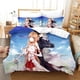 thumbnail image 1 of High Quality Digital Printed Sword Art Online Pattern Duvet Cover with Pillow Cover Bedding Set Bed Set Bedroom Deocr Bed Sheets, 1 of 5