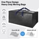 thumbnail image 5 of Bolsas De Mudanza Heavy Duty Extra Grandes Juego De 6 Unidades Negras, 5 of 7