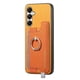 thumbnail image 5 of Funda Magnética Para Samsung Galaxy A05s Con Billetera Y Anillo Protector Resistente Orange, 5 of 6