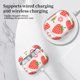 thumbnail image 5 of Estuche DHILKCY para AirPods Pro 3 con diseño de fresa y llavero, 5 of 6