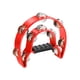 thumbnail image 1 of Pandero Doble Media Luna Metalico Rojo HX0053, 1 of 3