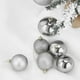 thumbnail image 2 of 8 Esferas Navideñas Bambalinas 8 Cm Plateado Decoracion, 2 of 3