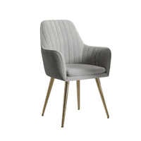 Habita2 Chile - Sitial Poltrona Lineal Gold - Gris