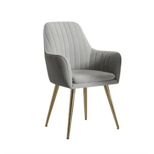 Habita2 Chile - Sitial Poltrona Lineal Gold - Gris