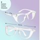 thumbnail image 2 of Gafas de seguridad Aqulius, elegantes y resistentes a los arañazos, que bloquean la luz azul, 2 of 4