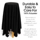 thumbnail image 4 of Tela polar Pico Textiles negra de 1 yarda, 100% poliéster, 4 of 6