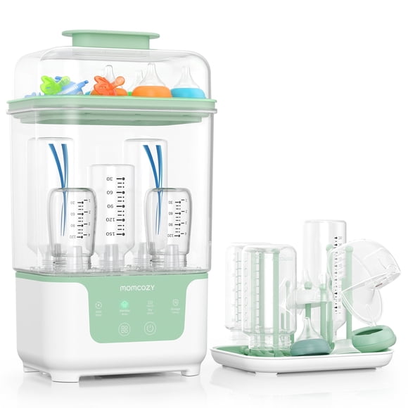 Esterilizador y Secador Momcozy 4 en 1 6 Botellas