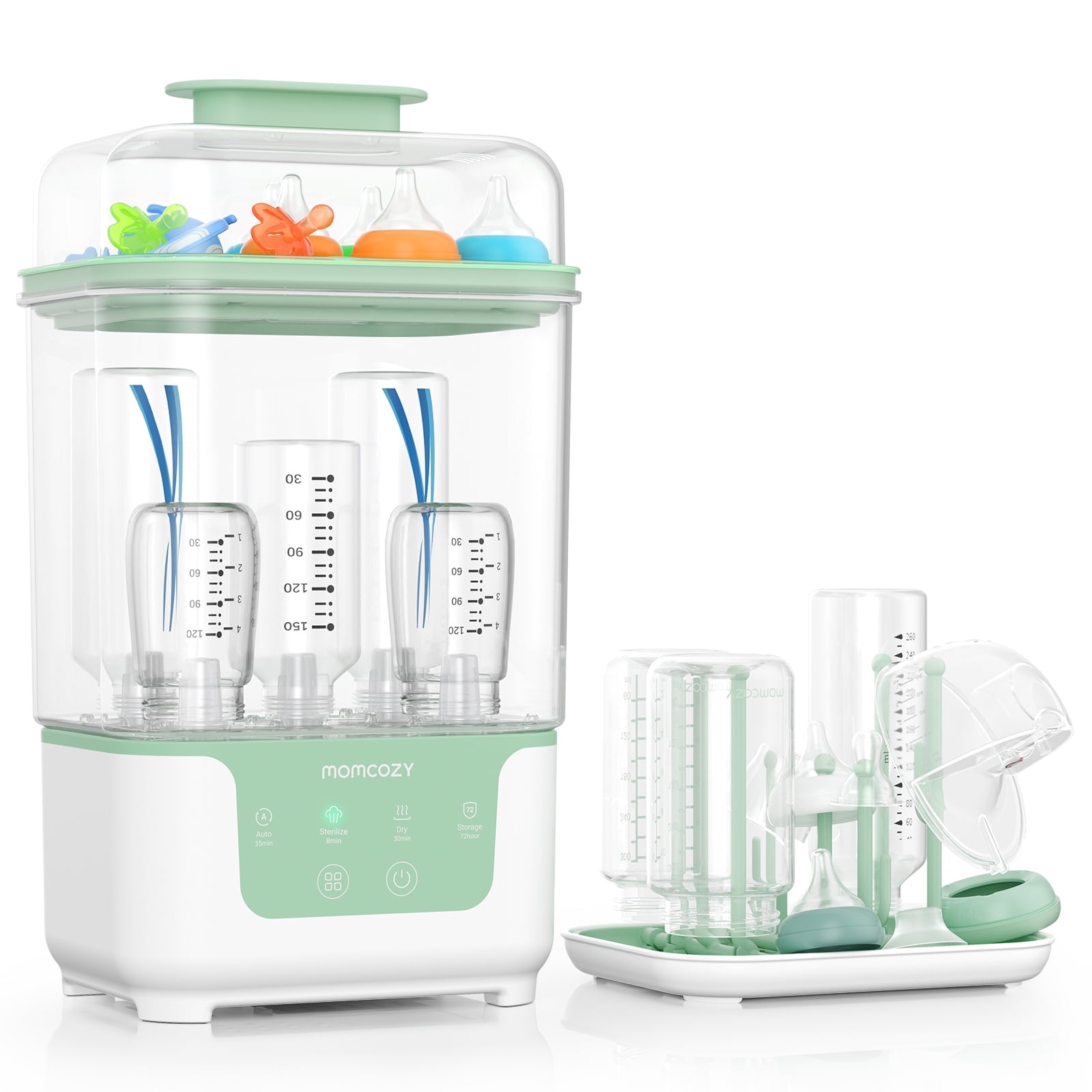 Esterilizador Y Secador Momcozy 4 En 1 6 Botellas