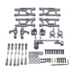 thumbnail image 3 of Kits de actualización RC, brazos oscilantes delanteros/traseros, varillas de , eje de dirección delantero/trasero para 144010 144001 , titanio, 3 of 5