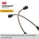 thumbnail image 5 of Estetoscopio 3M Littmann Lightweight II S.E. 2450, tubo negro, 5 of 5