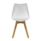 thumbnail image 2 of Silla Tulip Blanca para Interior, 2 of 5