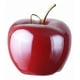 thumbnail image 2 of Figura Decorativa Manzana Rojo Dorado Cerámica, 2 of 3