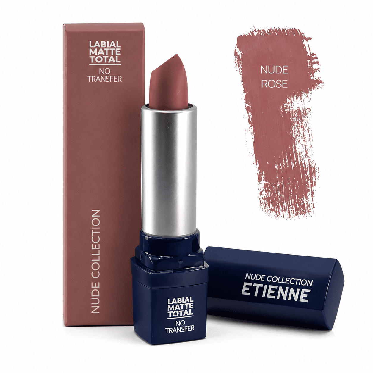 Etienne Make Up - Etienne Labial Barra Matte Total Rose Mauve