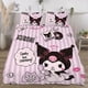 thumbnail image 3 of Kuromi Soft 3D Printed Duvet Cover Bedding Set with Comforter Cover 3 Piece Set, 3 of 5