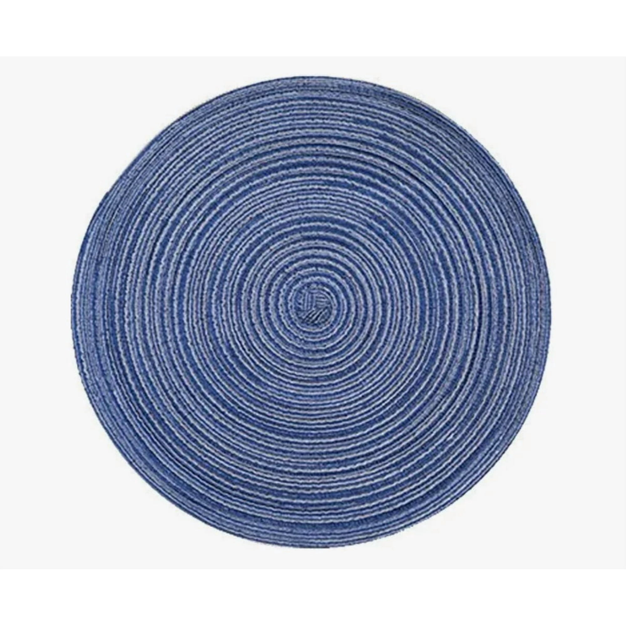 Atlas - Set De 10 Individuales Redondos Azul