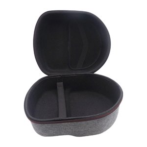 Magideal - Bolsa Protectora De Estuche De Transporte, Protección A Prueba De Golpes Con Doble Cremallera, Organizador, Caja De Almacenamiento Para Controlador De Gris