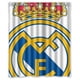 thumbnail image 1 of Cortina de ducha con foto del Real Madrid CF, juego de cortinas de baño con ganchos, tamaño 60 x 72 pulgadas, 1 of 3