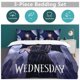 thumbnail image 5 of Wednesday 3-Piece Bedding Set Warm And Comfortable Soft Duvet Cover Bed Set for Boys Girls Kids Adult Bedroom All Season, 5 of 5