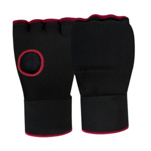 Ioensy - Vendas De Boxeo Para Manos, Guantes Interiores, Protección Debajo De Los Mitones Para Sparring Taekwondo, Negro Y Rojo
