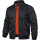 thumbnail image 1 of TACVASEN Chaqueta bomber para hombre, abrigada y cortaviento para otoño e invierno, 1 of 3