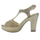 thumbnail image 2 of Sandalia Mujer Chalada Cosimo-26 Dorado Casual, 2 of 8