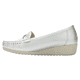 thumbnail image 2 of Mocasin Chalada Mujer Malu-2 Plateado Casual, 2 of 9