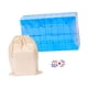 thumbnail image 2 of Juego de Mini Mahjong de viaje juego de juguetes de Mahjong chino con 144 dados de fichas con bolsa de almacenamiento juegos de fichas clásicas , 24mm azul, 2 of 5
