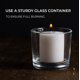 thumbnail image 3 of Juego de 36 velas Votive Candwax, color blanco, sin perfume, 15 horas de combustión, 3 of 7