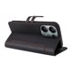 thumbnail image 4 of Premium Wallet Case for Xiaomi POCO M6 Pro 4G with Card Slots & Kickstand, Flip Cover Black, 4 of 6