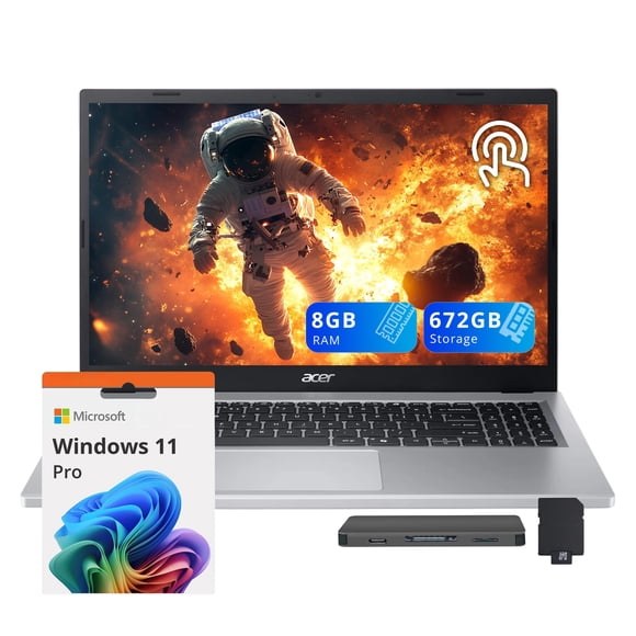 Portátil Acer Aspire Go 15.6" Touch, Ryzen 5, 8 GB RAM, 672 GB