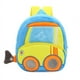 thumbnail image 1 of Cute Engineering Car Series Plush Backpack Cartoon Kindergarten Children Mochila Infant School Bags Boy Girls Outing Leisure Bag, 1 of 3