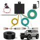 thumbnail image 1 of Kit de arnés de cableado para remolque de 4 pines Nilight para Ford Bronco 2021-24, 1 of 8