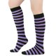 thumbnail image 1 of suxuMhao Calcetines Finos a Rayas para Pantorrilla, 3 Pares Talla Única para la Mayoría, Calcetines Suaves de Poliéster-algodón y Spandex - Ideales Como Calcetines a Media Pantorrilla, Calcetines, 1 of 2