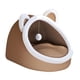 thumbnail image 4 of Cama Para Mascotas Con Pelota De Juguete, Cómoda Almohadilla Para Dormir Para Gatos, Cojín Antideslizante, Cama Para Gatos M Marrón, 4 of 5